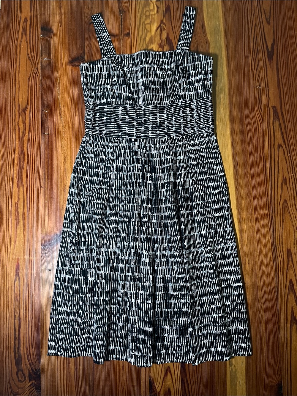 Talbots Fit & Flare Tea Length Dress, Size 4 Petite